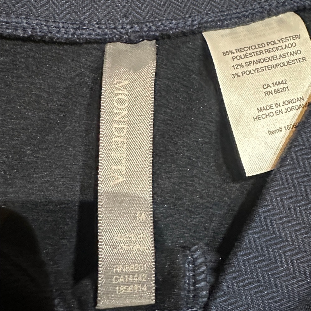 Mondetta Dark Blue pants lined - Picture 3 of 8